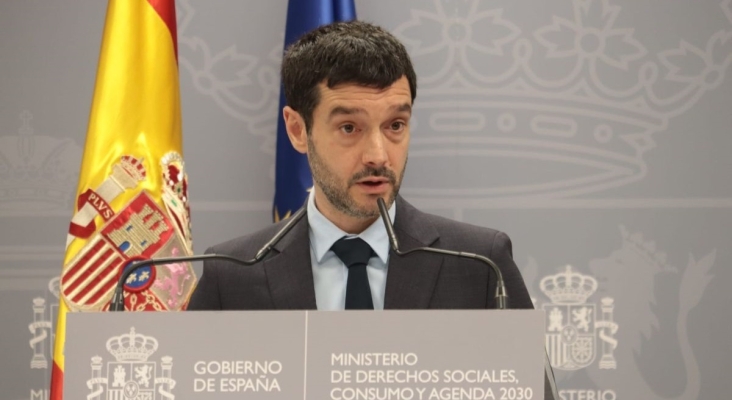 Pablo Bustinduy, ministro de Derechos Sociales, Consumo y Agenda 2030