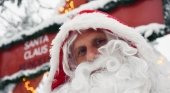 Papá Noel en Santa Claus Village de Rovaniemi