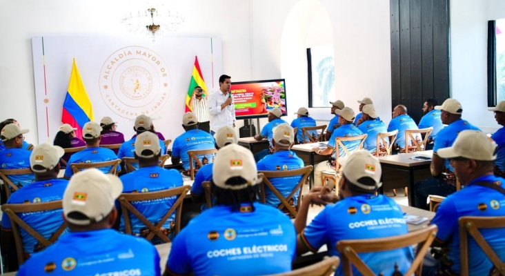Cartagena de Indias sustituye los coches de caballos por carruajes eléctricos en su apuesta por el turismo sostenible