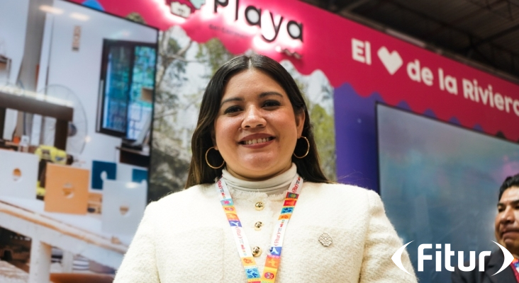 Estefanía Hernández, secretaria de Turismo de Playa del Carmen.