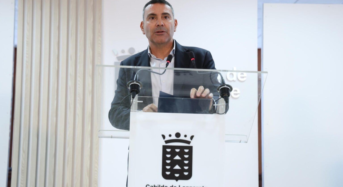Oswaldo Betancort, presidente del Cabildo de Lanzarote Oswaldo Betancort, presidente del Cabildo de Lanzarote