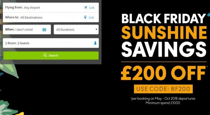 Black Friday Thomas Cook