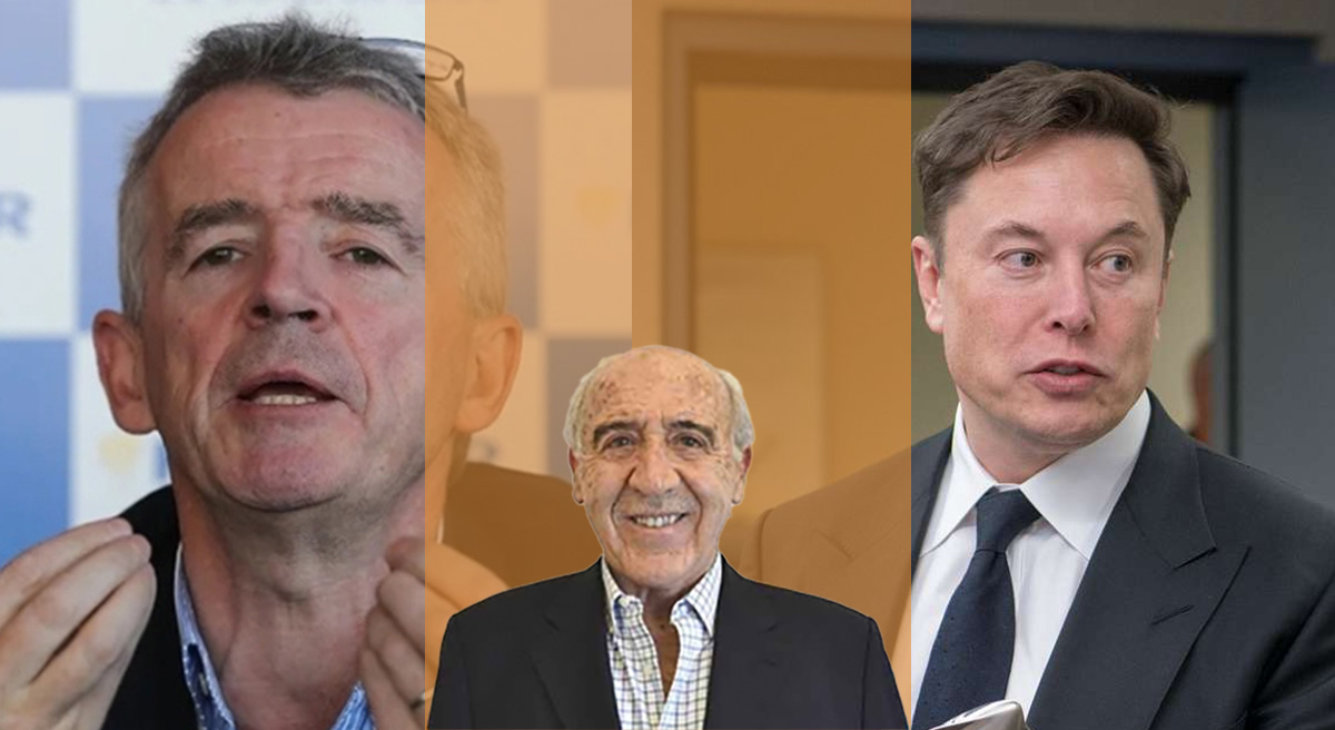 Elon Musk y Michael O’Leary La guerra de los idiotas Elon Musk y Michael O’Leary La guerra de los idiotas