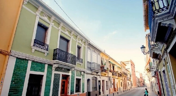 Barrio del Cabanyal, donde se ubicará el hotel Foto Visit Valencia