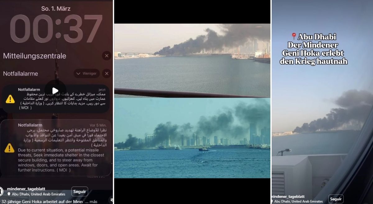 “Mein Schiff 4” de TUI, retenido en Abu Dabi (EAU) tras el impacto de drones cerca del puerto “Mein Schiff 4” de TUI, retenido en Abu Dabi (EAU) tras el impacto de drones cerca del puerto