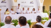 Gabriel Escarrer (Meliá) vuelve a declarar su 'amor' a R. Dominicana en un vídeo junto a Abinader y Collado