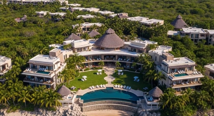 Render del Six Senses Xala
