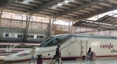 Tren AVE en la estación de Málaga