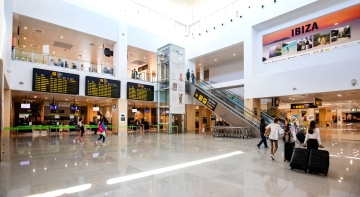 Aeropuerto de Ibiza.
