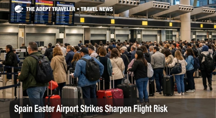 Los medios internacionales también se hacen eco de los retrasos | Foto: The Adept Traveler vía X