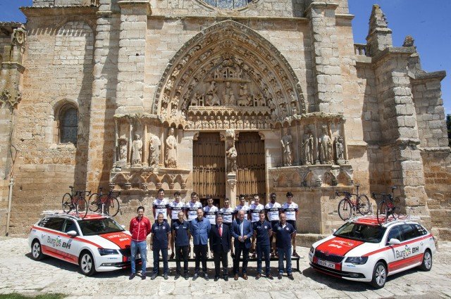 Burgos promociona su territorio a través del equipo ciclista Arlanzón-Burgos BH