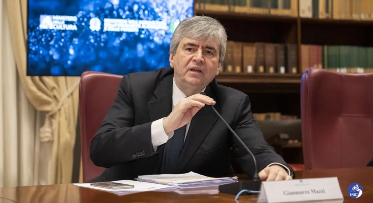 Gianmarco Mazzi, ministro de Turismo de Italia
