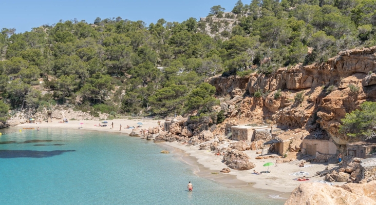 Cala Salada, Ibiza.