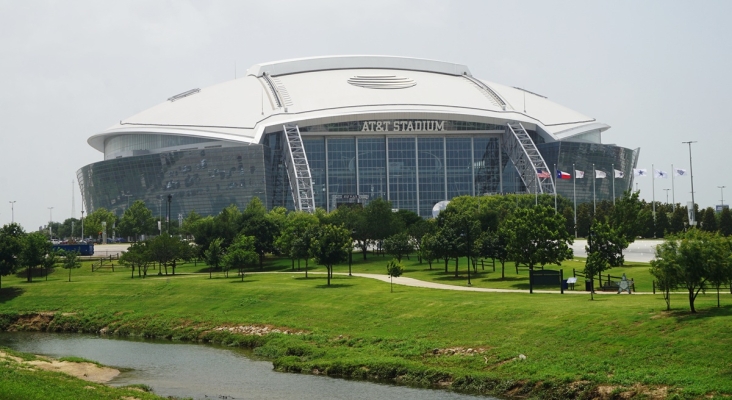 AT&T Stadium de Dallas (EE. UU.), ciudad que ha registrado un crecimiento del 42% en la reserva de vuelos. | Foto: Michael Barera (CC BY-SA 4.0)
