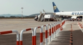 Avión de Ryanair 