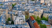 Vista aérea de París (Francia)