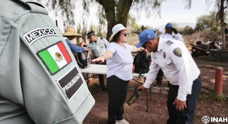 México endurece los controles de seguridad de las Zonas Arqueológicas más visitadas del país | Foto: Fabián González, INAH