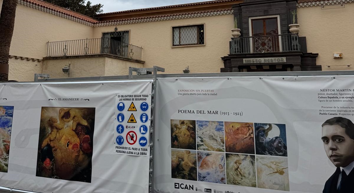 Obras Museo Néstor | Foto: Tourinews Obras Museo Néstor | Foto: Tourinews