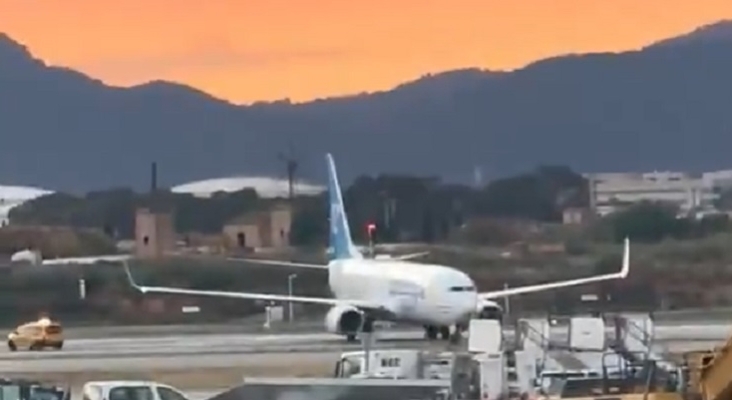 Avión que sufrió el accidente Imagen @controladores