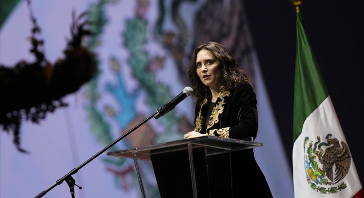 Isabel Díaz Ayuso durante uno de los eventos en México | Foto: Comunidad de Madrid