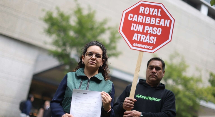 Alerta roja en el Caribe mexicano: El megaproyecto de Royal Caribbean pone en jaque al segundo arrecife más grande del mundo | Foto: Greenpeace