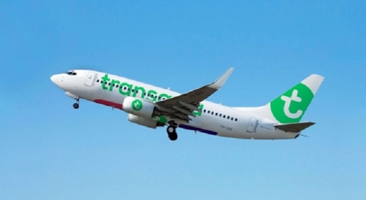 Avión de Transavia 