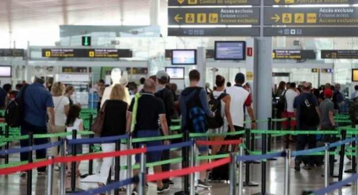 Control seguridad Aeropuerto El Prat