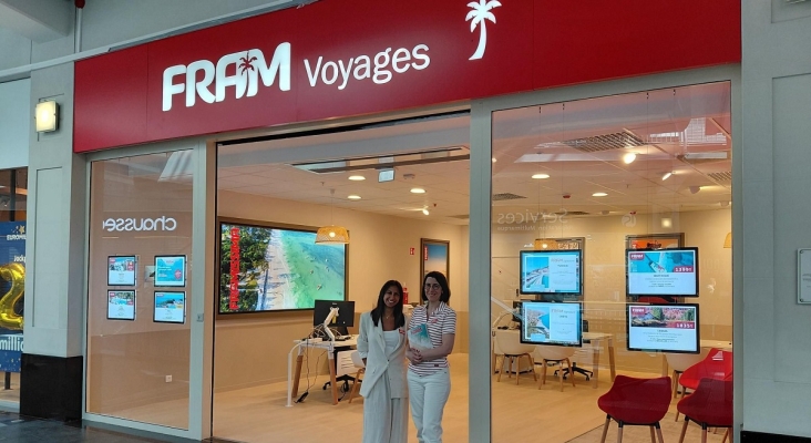 Nueva agencia de viajes de FRAM en Lieja (Bélgica)