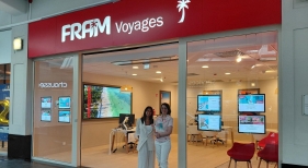 Nueva agencia de viajes de FRAM en Lieja (Bélgica)