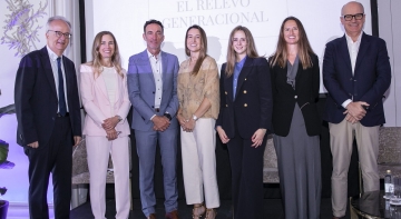 Simón Pedro Barceló, Helena Burstedt, Manuel Molina, Naomi Riu, Marta Barceló, Marta Álvarez y Francisco Javier Luque