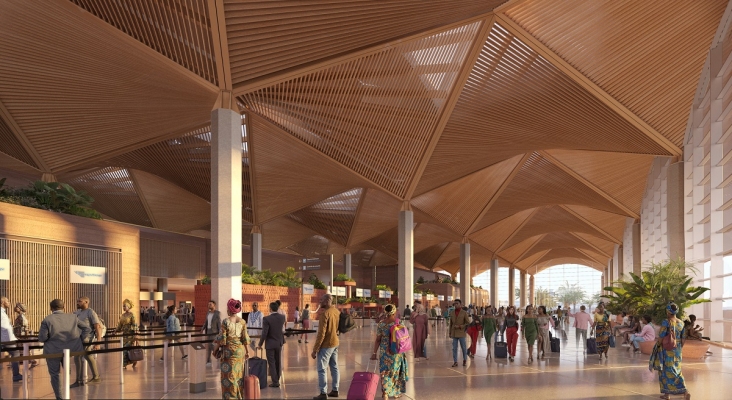 Aeropuerto de Kinsasa, en la República Democrática del Congo
