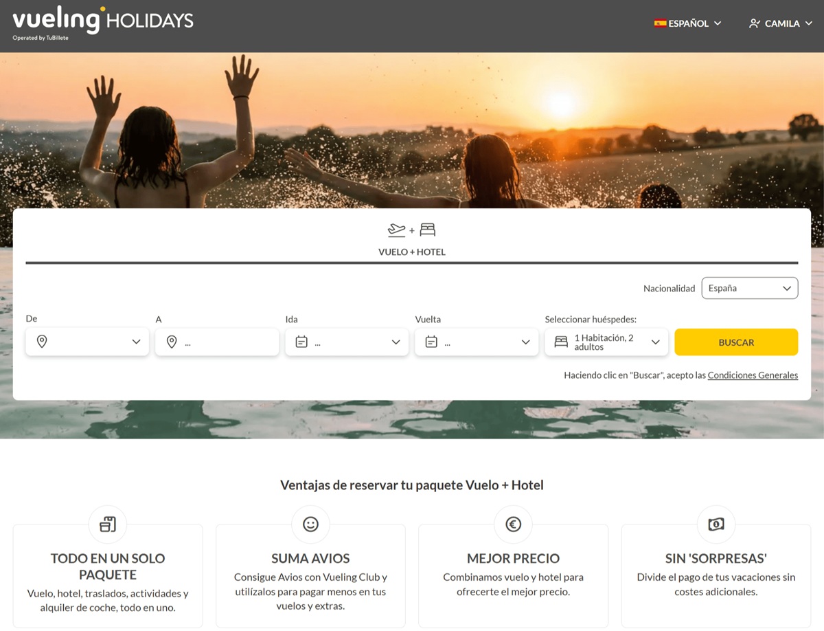 Ávoris implementa la nueva plataforma Vueling Holidays con una solución integral que unifica vuelos, hoteles y experiencias Ávoris implementa la nueva plataforma Vueling Holidays con una solución integral que unifica vuelos, hoteles y experiencias