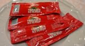 Sobres de ketchup