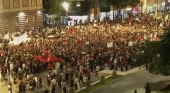 Protestas ciudadanas en Albania |Foto: Kanal13 (CC BY 4.0)