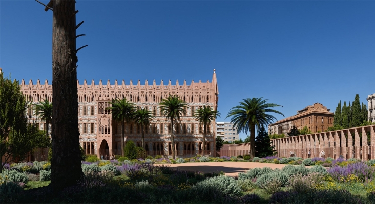 Museu Gaudí Teresianes Render 01