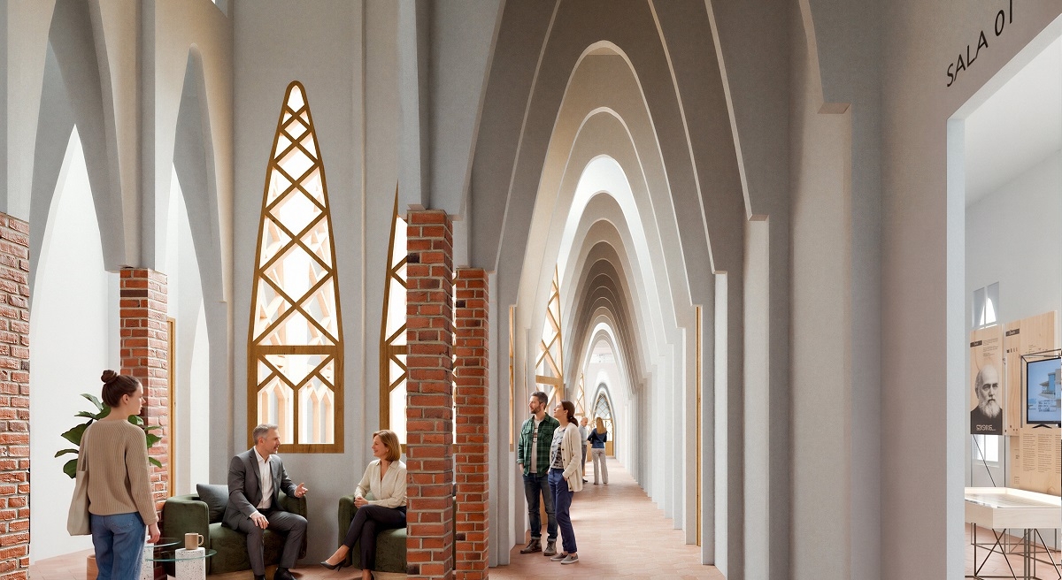 Museu Gaudí Teresianes Render 03 Museu Gaudí Teresianes Render 03