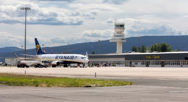 Avión de Ryanair
