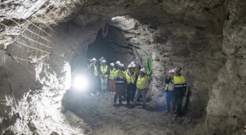 Visita a los trabajos de rehabilitación del túnel minero Visita a los trabajos de rehabilitación del túnel minero