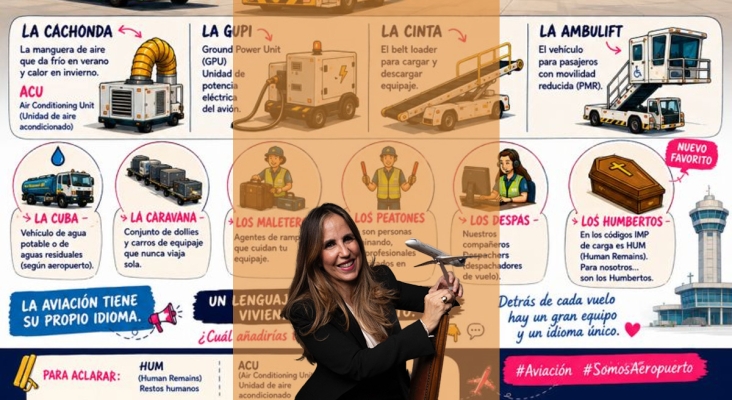 El lenguaje secreto de los aeropuertos que no está en ningún manual