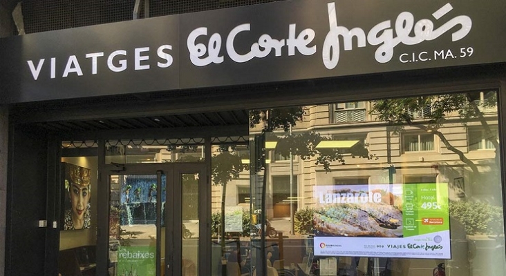 Agencia de viajes de El Corte Inglés