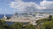 Cruceros en el puerto de Ibiza | Foto: APB