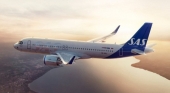 Avión de la aerolínea escandinava SAS 