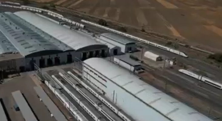 Talleres de Renfe en La Sagra (Toledo)