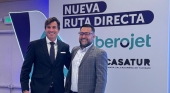 Mario Domínguez (Iberojet) y Carlos Umaña (Casatur)