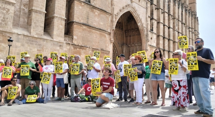 Los organizadores de la manifestación contra la masificación publican una guía de "acción directa" contra negocios turísticos