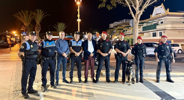 Refuerzo policial para combatir la delincuencia en una zona turística de Fuerteventura