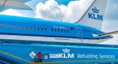 Avión de KLM repostando | Foto: KLM