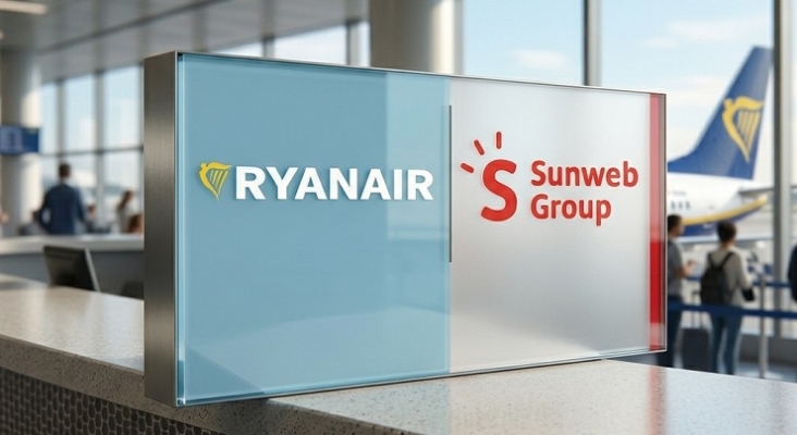 Ryanair sigue haciendo amigos entre los touroperadores integra sus vuelos en Sunweb Imagen generada con IA
