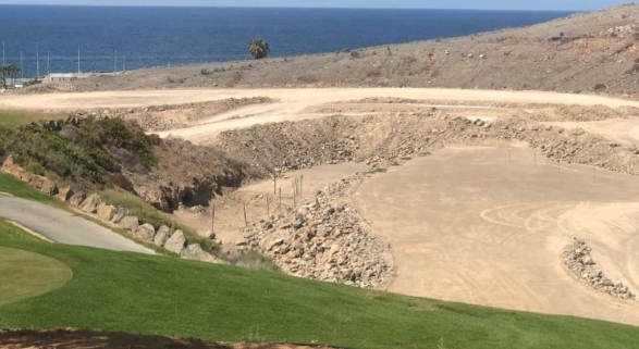Obras de Lopesan en Pasito Blanco (Gran Canaria) | Foto: Tamaranae Activistas