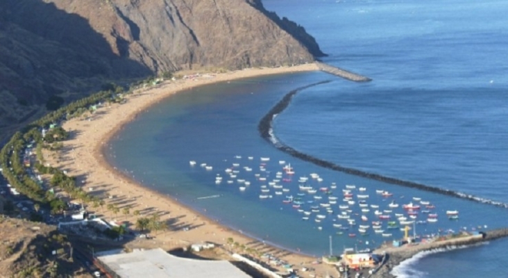 Playa de Las Teresitas, en Tenerife